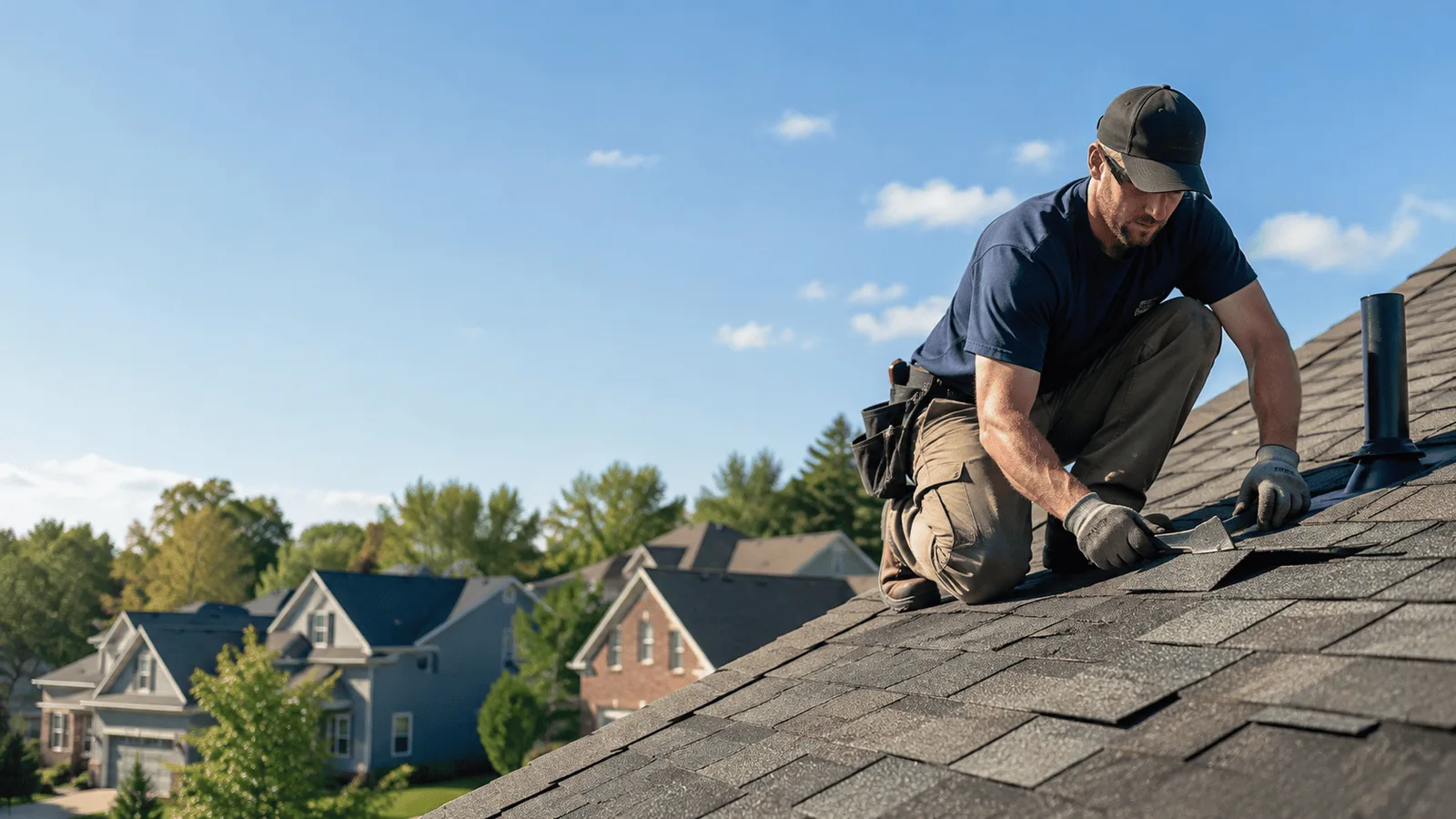 Roof Leak Repair in Chesterland, OH near me